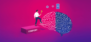 Step outside the comfort zone in AI age.